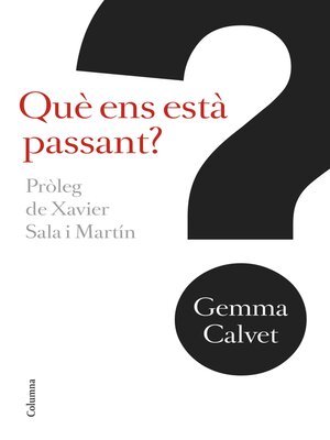 cover image of Què ens està passant?
